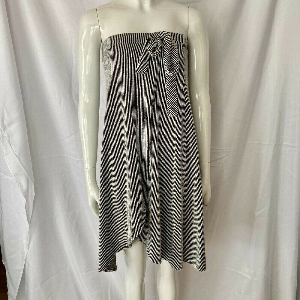 Caution To the Wind Skirt M‎ Black White Convertible Dress
